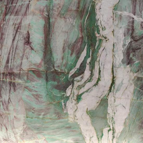 brazilian green moldavite crystal quartzite polished slab