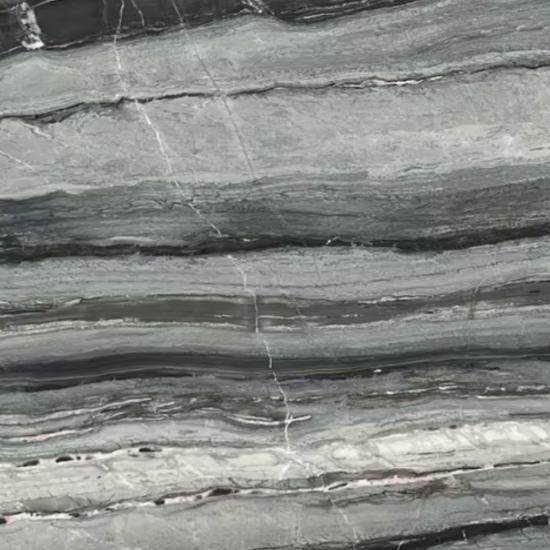 Shangri-la Jade Grey Marble Slab 18mm China Polished for Decoration