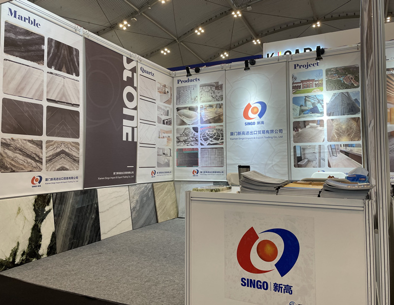Исследование пути каменной промышленности Юго-Восточной Азии: участие в IndoBuildTech 2023 - Singo Stone